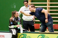 Zug United - Kloten-Dietlikon Jets Resultat 2 : 4 \r\nam 25. Januar 2020 in der Sporthalle der Kantonsschule in Zug \r\nBild: Michael Peter